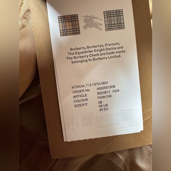 Burberry knitted sleeve houndstooth tailored wool jacket - Picture 14 of 14